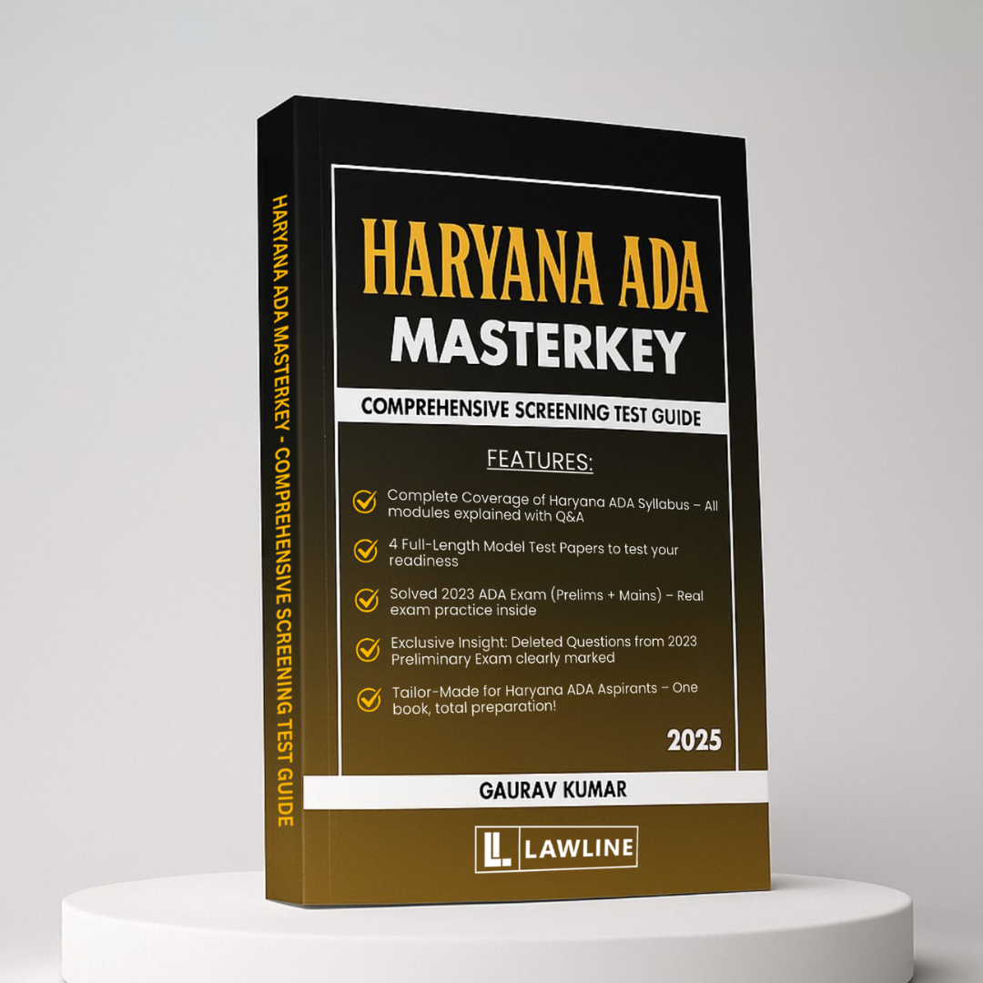 Haryana ADA Masterkey - Comprehensive Screening Test Guide