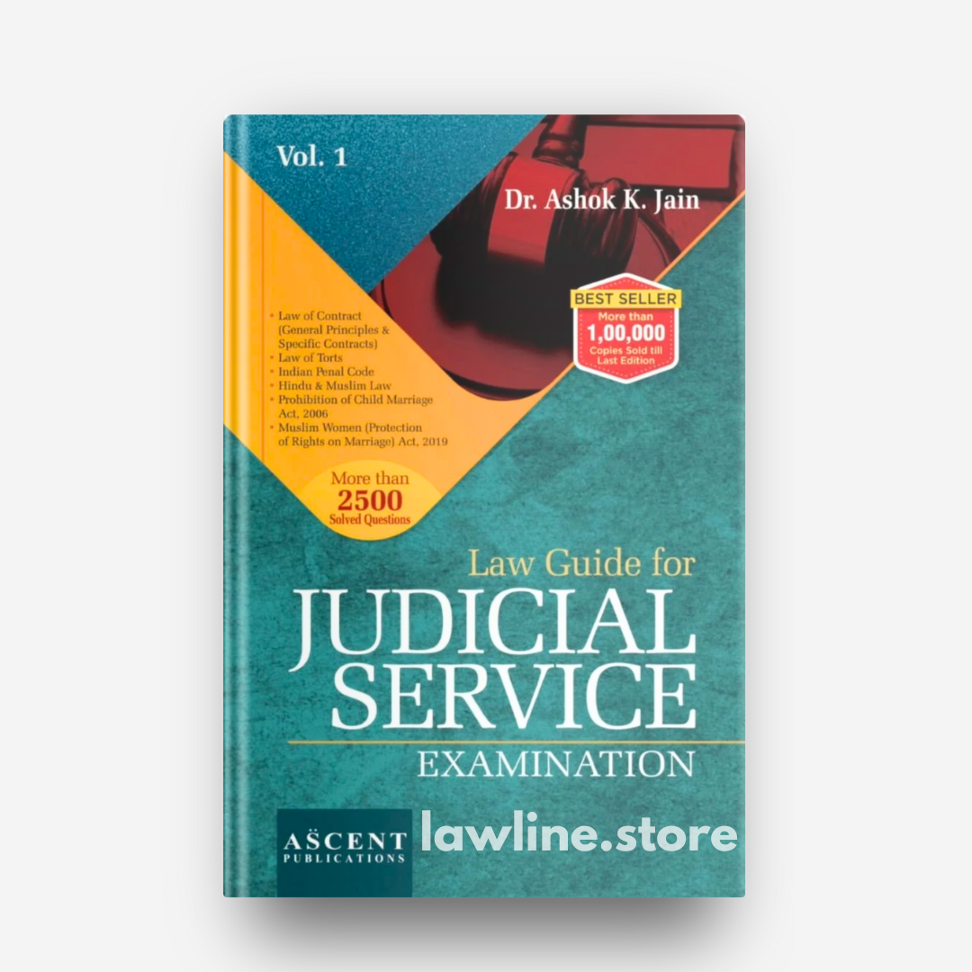 Judicial Guides Vol. 1,2&3 (Complete Set) by Ashok Kumar Jain (AK Jain)