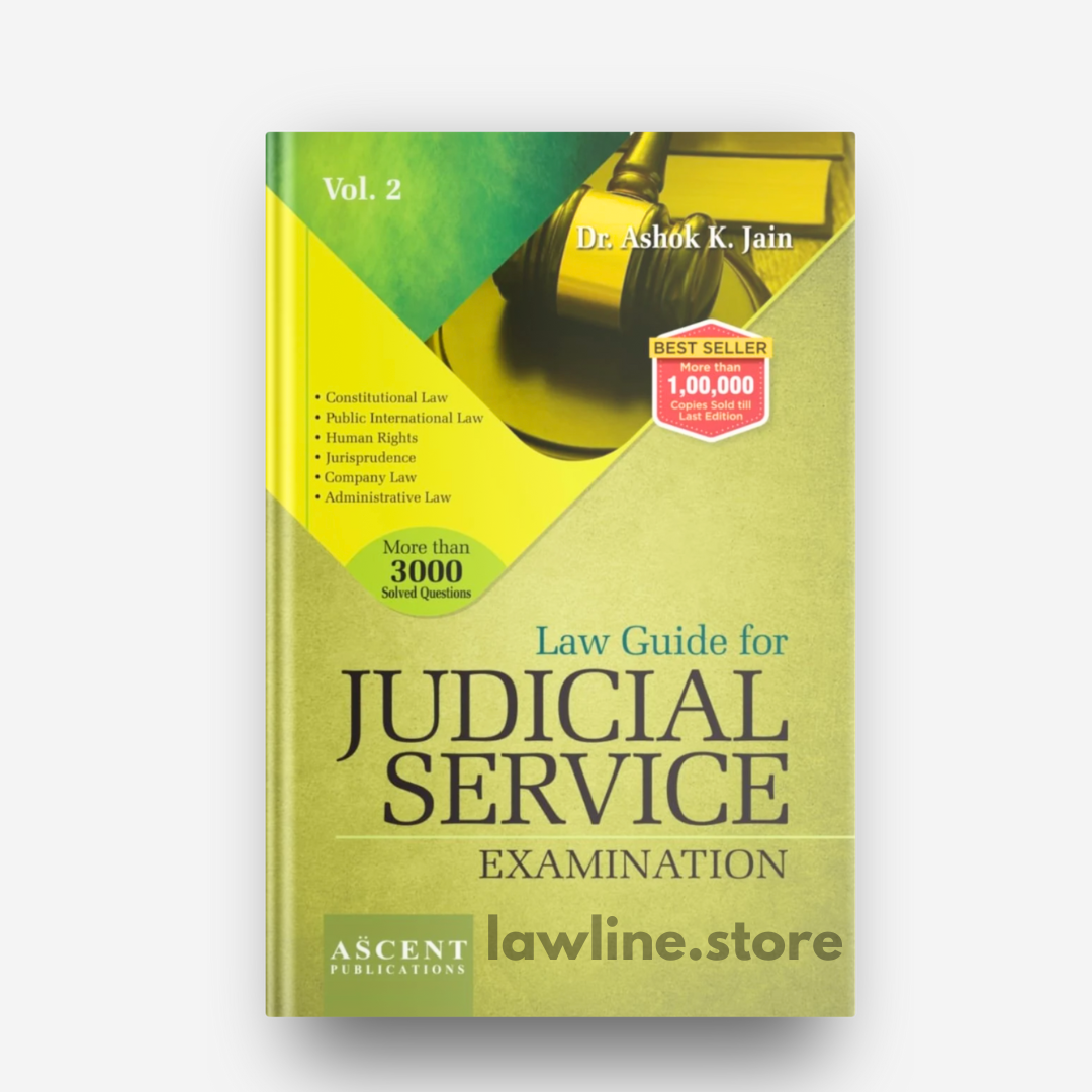Judicial Guides Vol. 1,2&3 (Complete Set) by Ashok Kumar Jain (AK Jain)