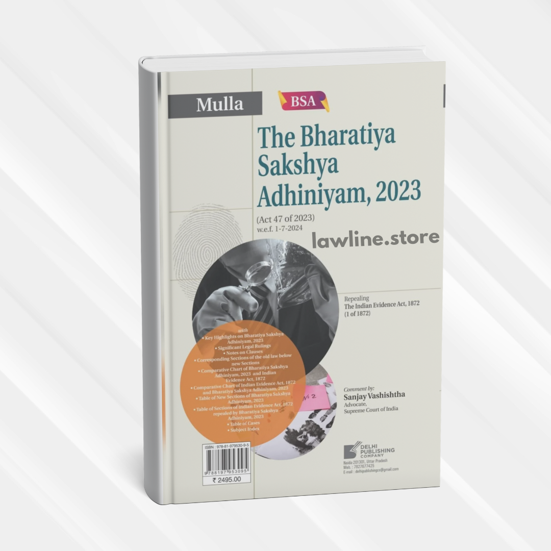 Commentary on (BSA) The Bharatiya Sakshya Adhiniyam, 2023