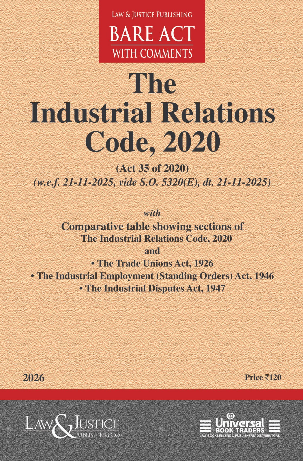 The Indusrial Relations Code, 2020