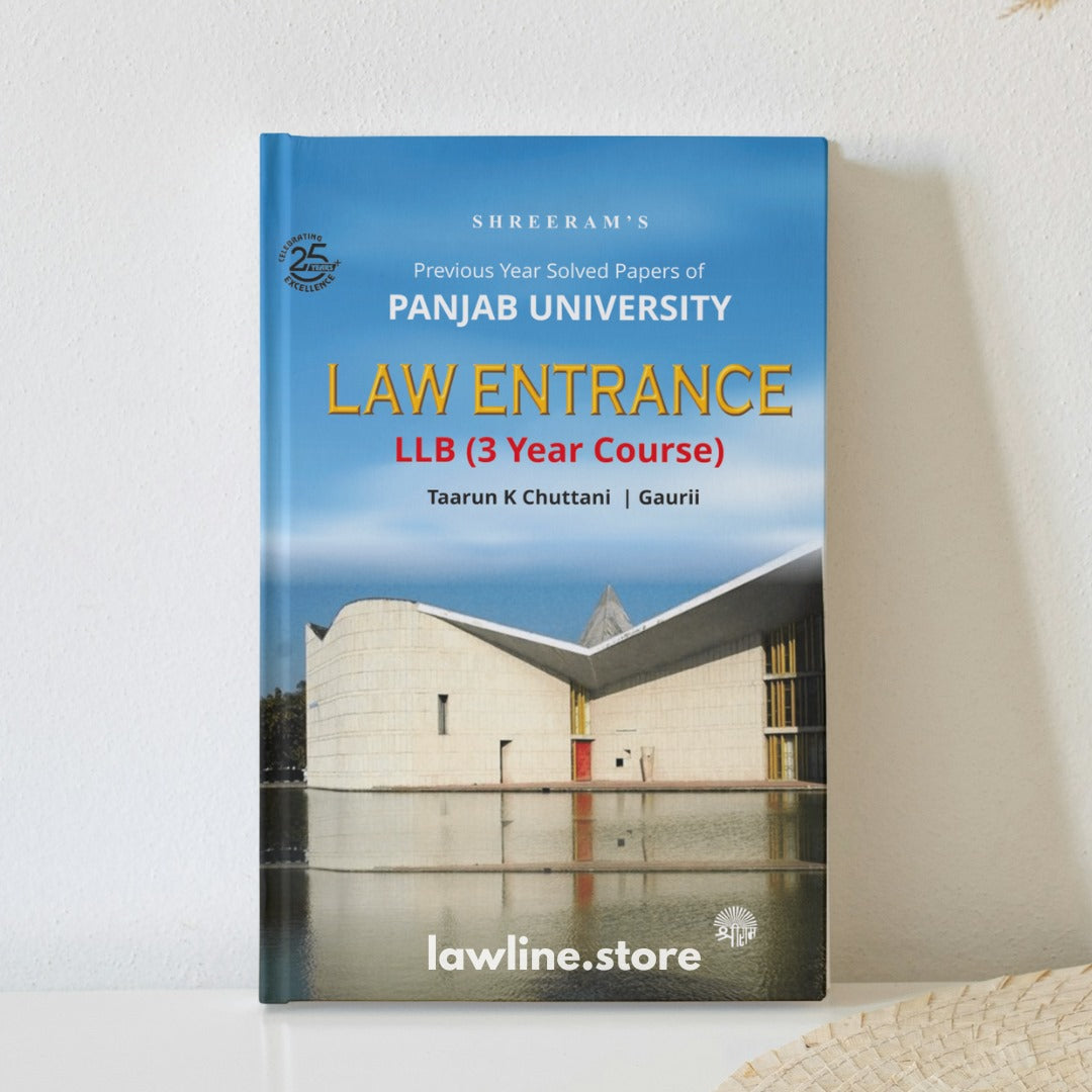 Law Entrance LLB (3 Year Course) Previous Year Solved Papers of Panjab University