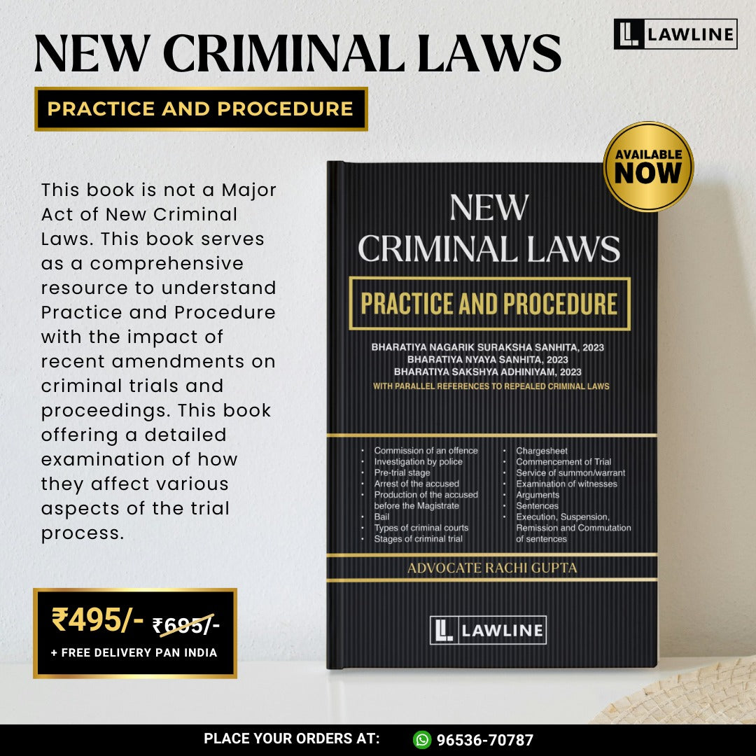 New Criminal Laws (Practice and Procedure)
