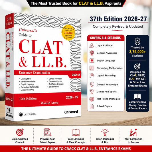 Universal's Guide to CLAT & LL.B. Entrance Examination (2026-2027)