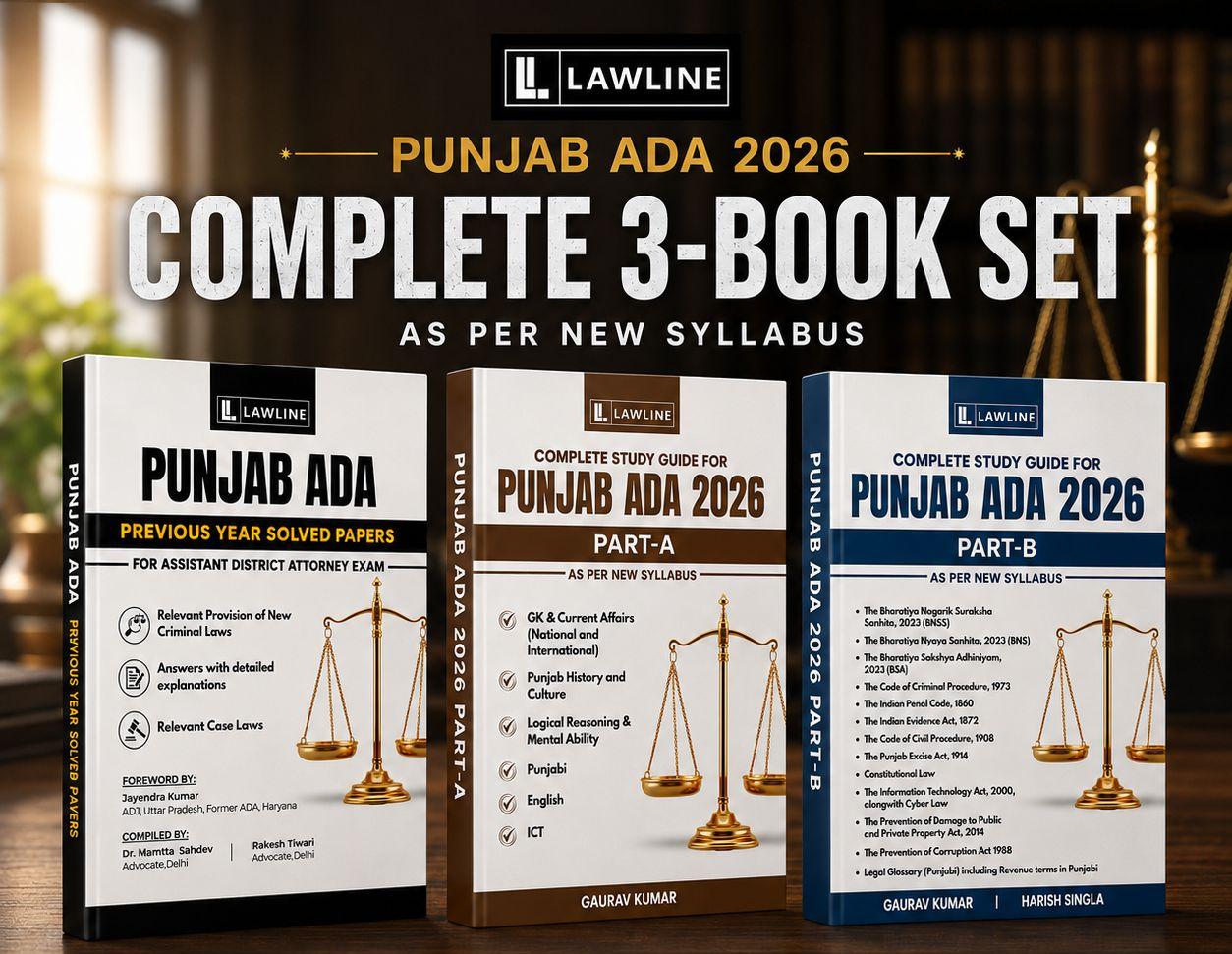 Complete Study Guide For PUNJAB ADA 2026 (Set of 3 Books)