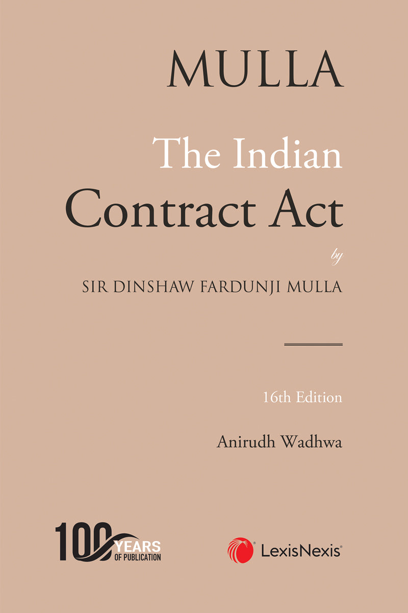 The Indian Contract Act (By Mulla)
