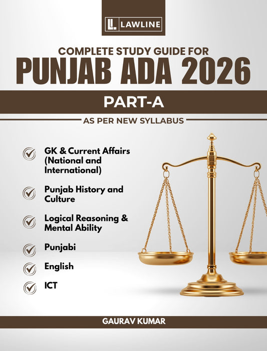 Complete Study Guide For PUNJAB ADA 2026 (PART - A)