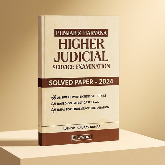 Punjab & Haryana Higher Judicial Service Examination – Solved Paper 2024