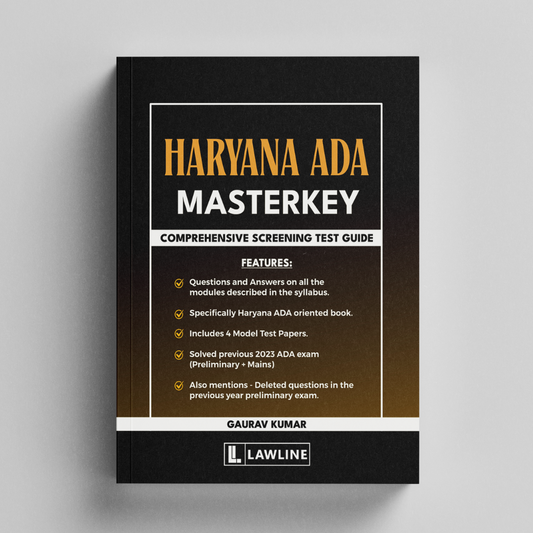 Haryana ADA Masterkey - Comprehensive Screening Test Guide