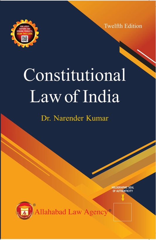 Constitutional Law of India – Dr. Narender Kumar