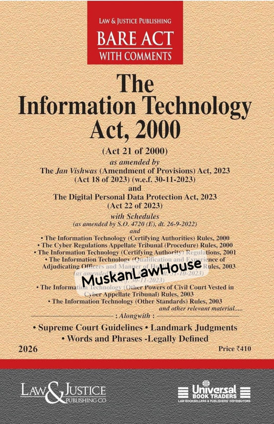 Information Technology Act (Bare Act)