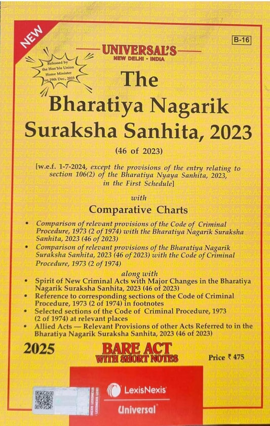 Bharatiya Nagarik Suraksha Sanhita, 2023