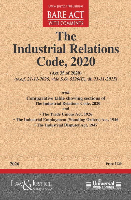 The Indusrial Relations Code, 2020