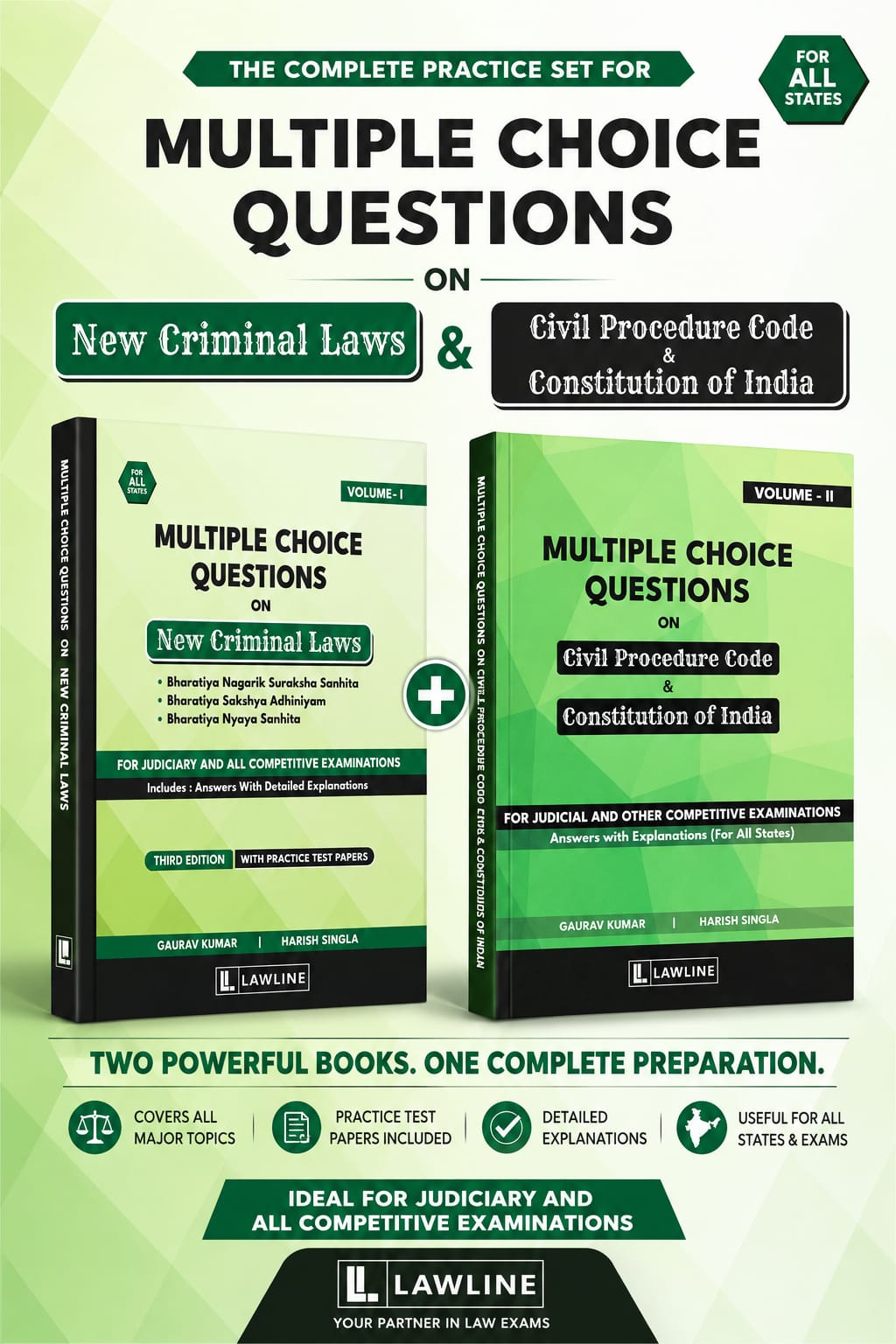 MCQs on New Criminal Laws, CPC & Constitution of India