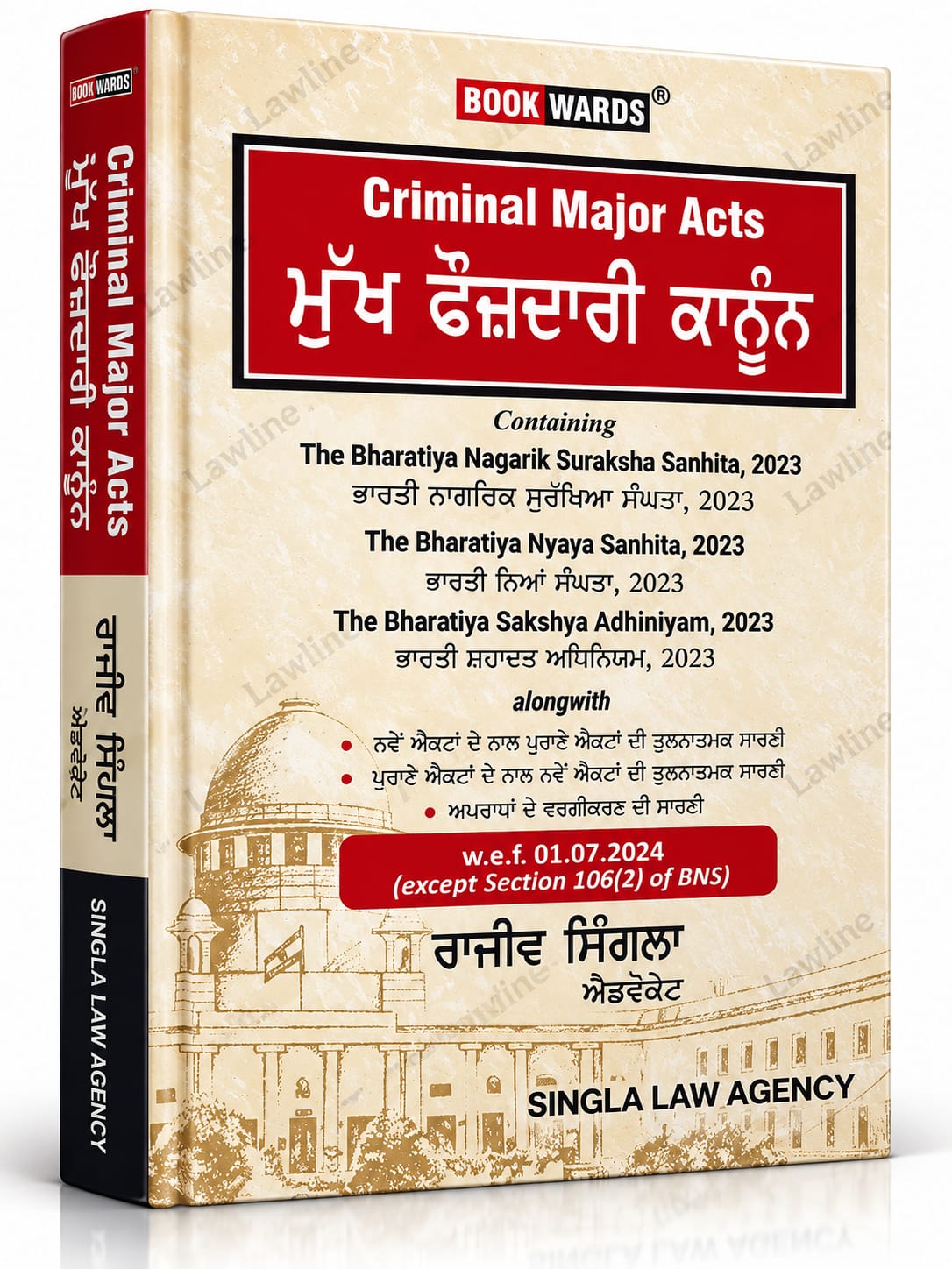 Criminal Major Acts - (BNSS, BNS, BSA) In Punjabi