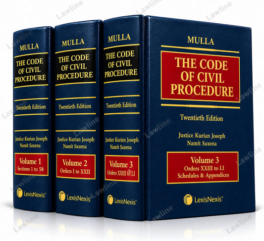 Mulla's Commentary on Code of Civil Procedure (In 3 Volumes)