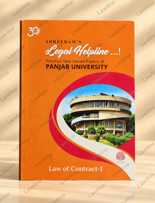Legal Helpline Previous Solved Papers of (Punjab University) Law of Contract - 1