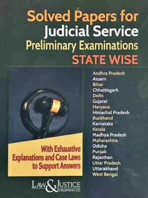 Solved Papers For Judicial Service Preliminary Examination (State Wise)